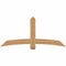 Ekena Millwork Bellingham Timber Gable Bracket, Western Red Cedar, 72"W x 33"H x 5 1/2"D x 5 1/2"F, 11/12 Pitch GBW072X33X0606BEL00SWR - alternate 1